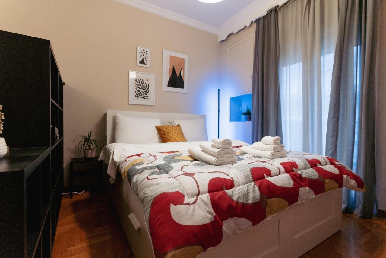 Charming 85Sqm Apartment With Panoramic City-Views Tesalónica Exterior foto